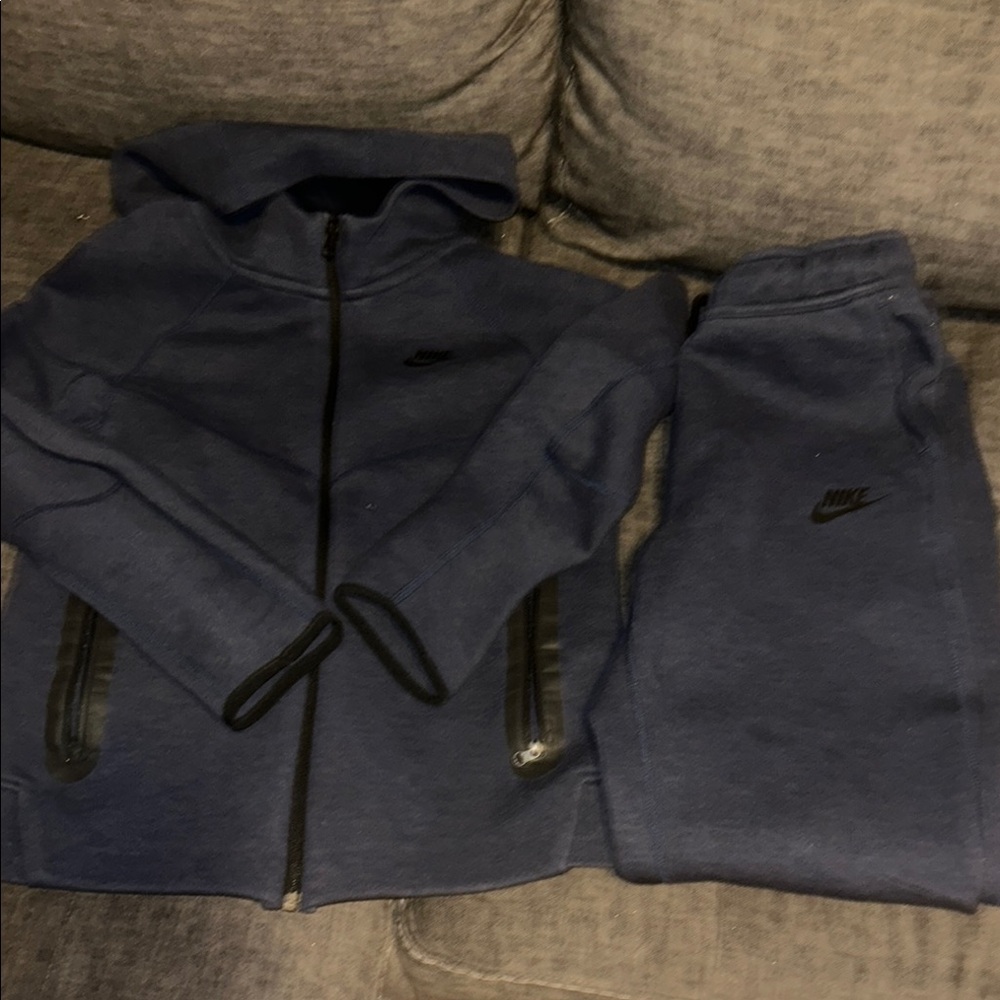 Nike Navy Tracksuit with Black Details